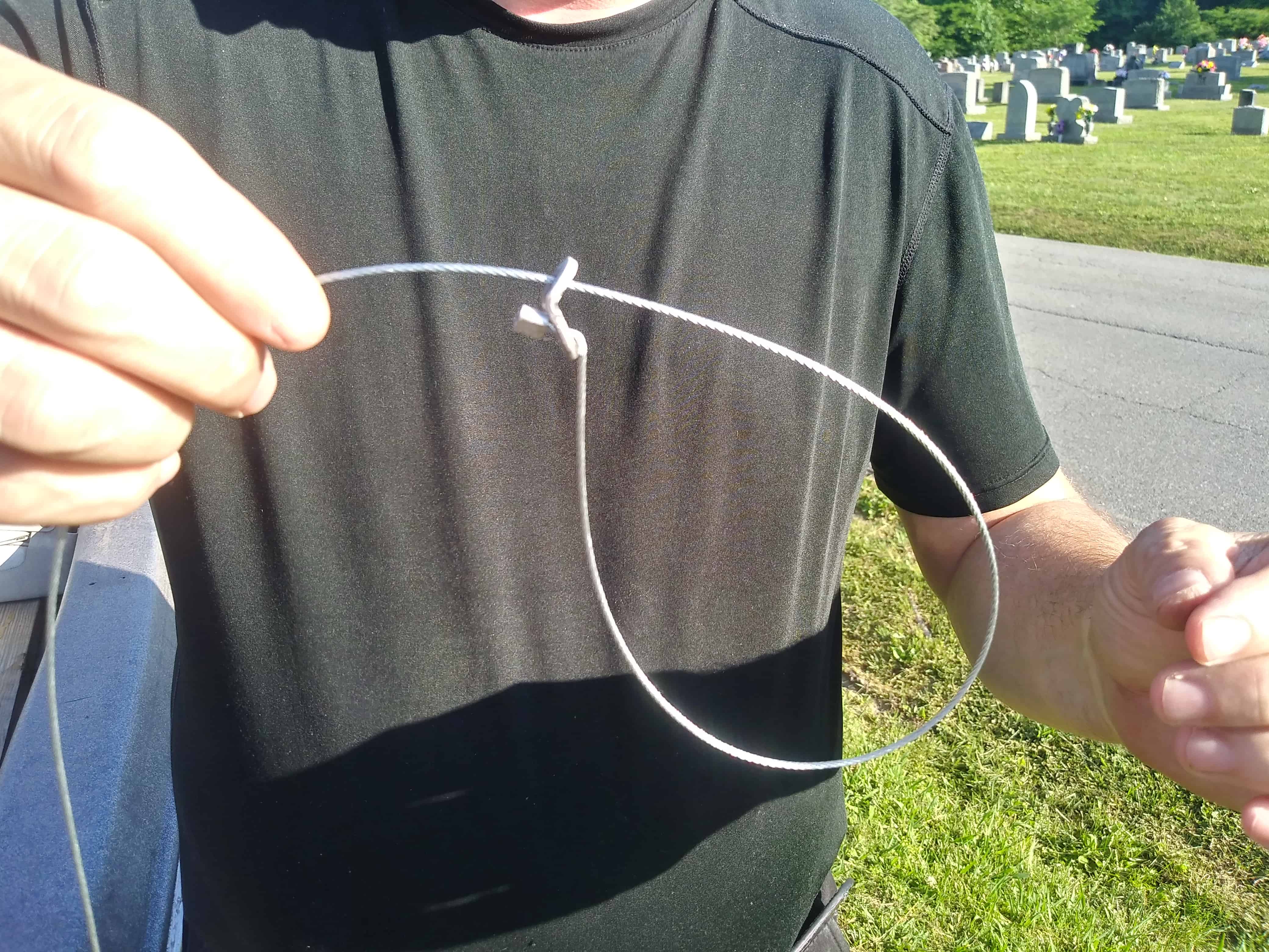 How to Make a Snare Trap Trapping Tip Card T-3