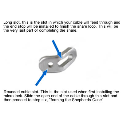 DIY Locking Cable Snares