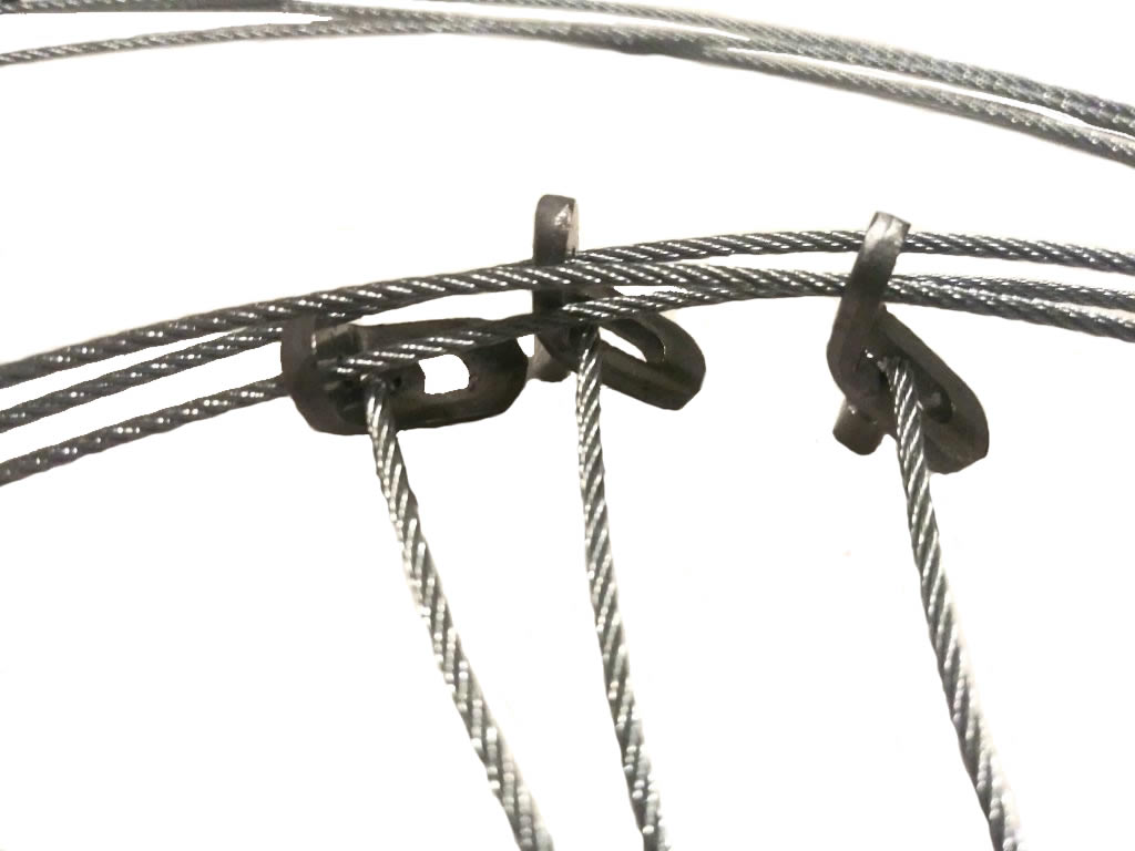 Micro Lock 60 Inch 3/32 7x7 Cable snare 12 Coyote Hog Wolf Snare 