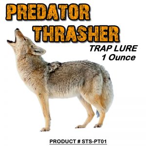 1 Ounce Bottle Of Predator Thrasher Lure