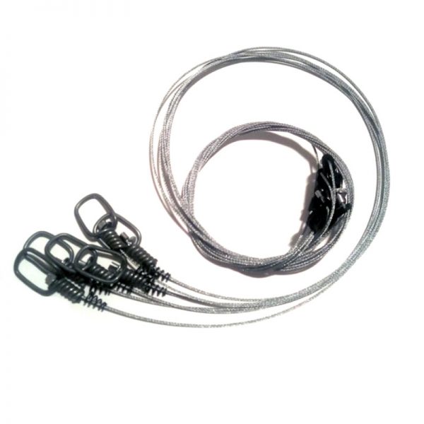 1 dz 48" X 3/32" micro lock snares with adjustable loop ends trapping NEW SALE 